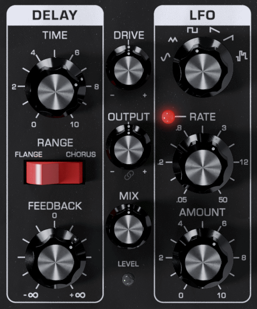 Square Wave Chorus Setup